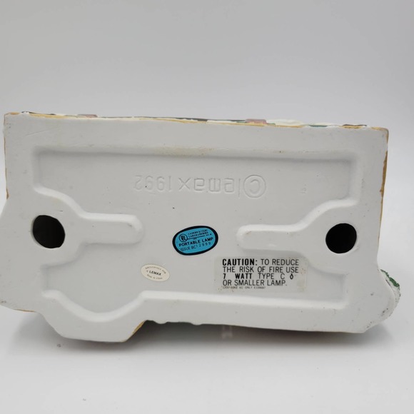 Unbranded Home Decorative Bedroom Lamp One Size Brown Lemax‎ 1992  Portable - Picture 3 of 8